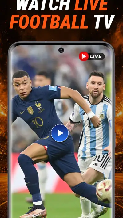 Live Football TV HD Streaming screenshot 1