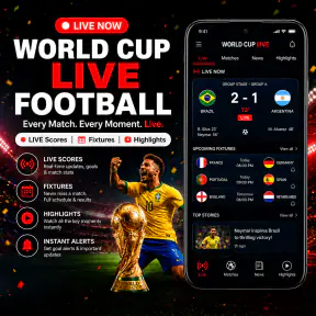 Live Scores: Football Match screenshot 1