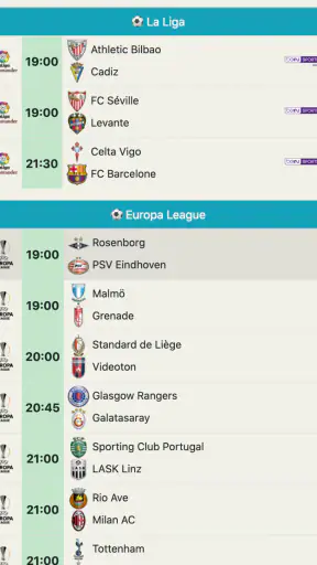 Match Direct TV screenshot 3