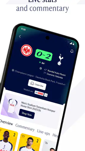 Official Spurs App screenshot 2