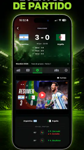 Potrero: Fútbol en Vivo screenshot 2