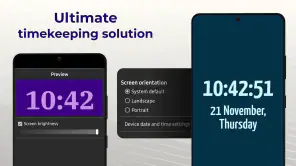 Qzey: Simple Digital Clock screenshot 2