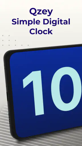 Qzey: Simple Digital Clock screenshot 3