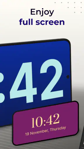 Qzey: Simple Digital Clock screenshot 4