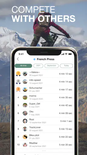 Skill: Ski, MTB, Hike Tracker screenshot 6