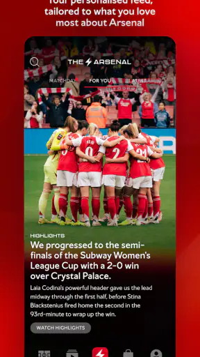 The Arsenal: Official App screenshot 1