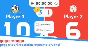 Tulemustabel - Punktiarvestus screenshot 4