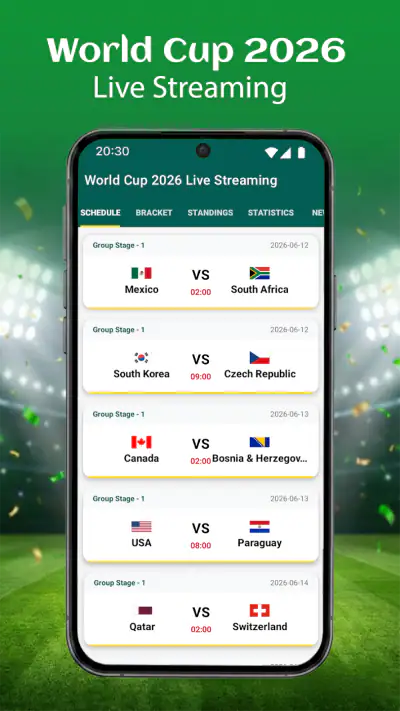 World Cup 2026 Live Streaming screenshot 1