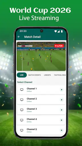 World Cup 2026 Live Streaming screenshot 2