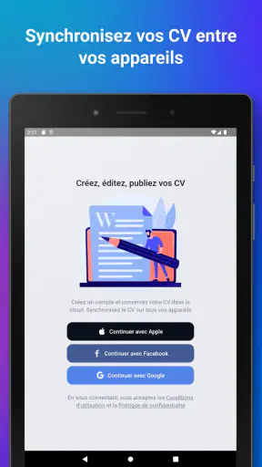 cvDoc : création de CV avec IA screenshot 8