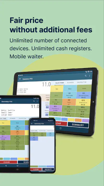 Elementary POS screenshot 1
