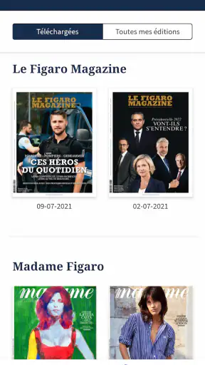 Kiosque Figaro: Journal screenshot 3