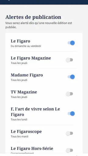 Kiosque Figaro: Journal screenshot 6