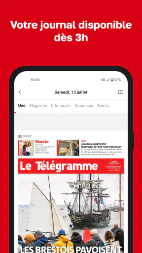 Le Télégramme - Journal screenshot 2