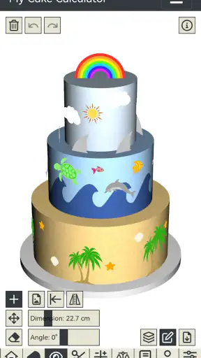 My Cake Calculator screenshot 2
