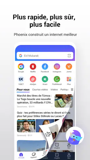 Phoenix Browser-Privé & Rapide screenshot 5