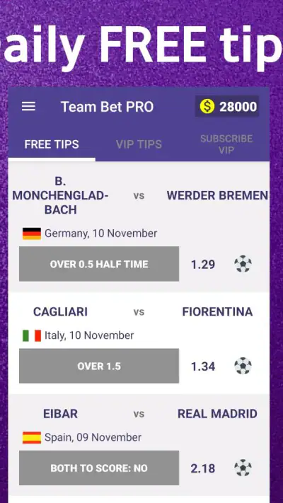 Betting Tips screenshot 1