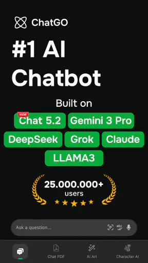 ChatGO: AI Chatbot Assistant screenshot 1