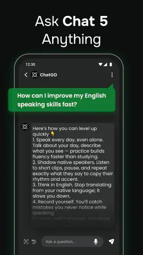 ChatGO: AI Chatbot Assistant screenshot 2