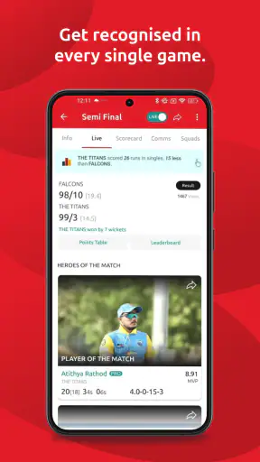 CricHeroes-Cricket Scoring App screenshot 4