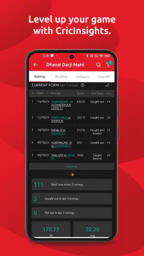 CricHeroes-Cricket Scoring App screenshot 5