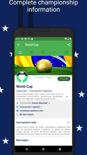 Easy Tournament: Organize Now! screenshot 1