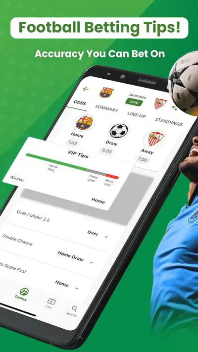 Football Tips - Scouter screenshot 1