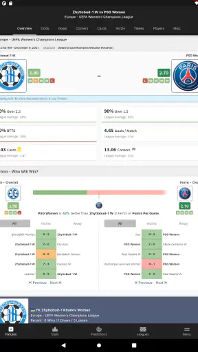 FootyStats - Football Stats screenshot 7