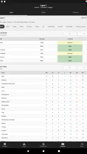 FootyStats - Football Stats screenshot 8