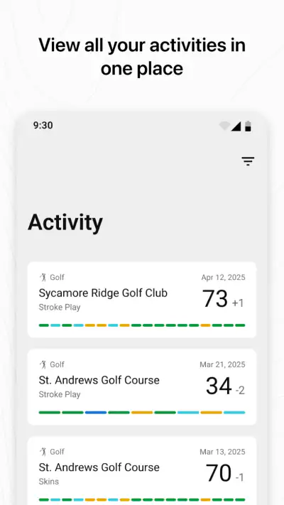 Garmin Golf screenshot 1