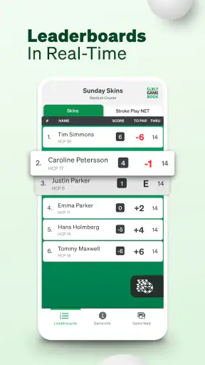 Golf GameBook Scorecard & GPS screenshot 4