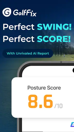 GolfFix AI Golf Swing Analyzer screenshot 1