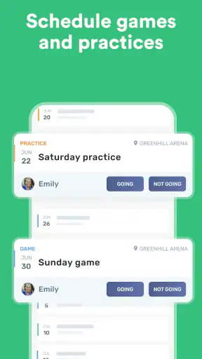Heja Sports Team Communication screenshot 3