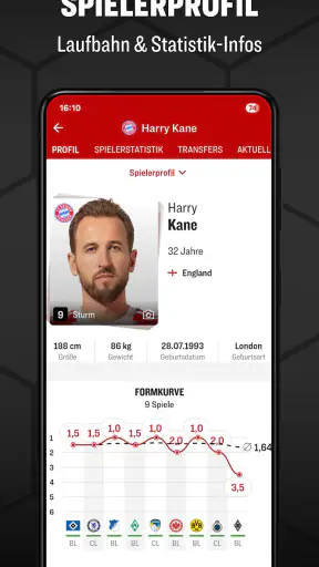 kicker Fußball News screenshot 3