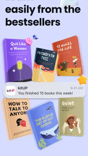 kitUP: Audiobook Summaries screenshot 7