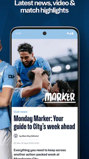 Manchester City Official App screenshot 3