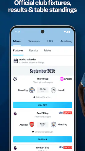 Manchester City Official App screenshot 7