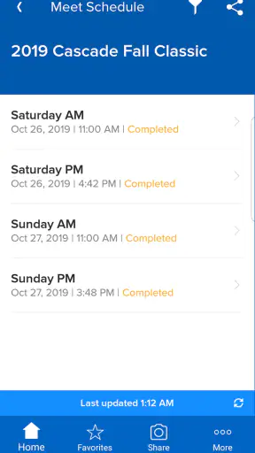 Meet Mobile: Swim screenshot 3
