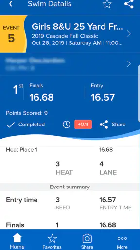 Meet Mobile: Swim screenshot 5