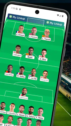 My Lineup: Lineup Creator screenshot 2