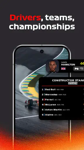 Racify - Beautiful F1 widgets screenshot 3