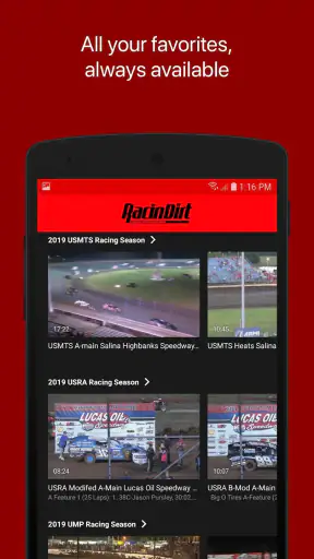 RacinDirt TV screenshot 3
