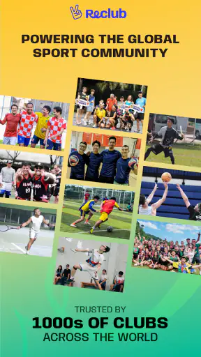 Reclub - Social Sports Nearby screenshot 1
