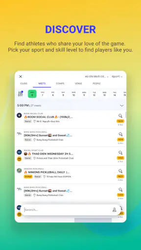 Reclub - Social Sports Nearby screenshot 8