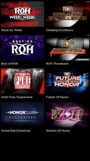 Ring of Honor screenshot 1
