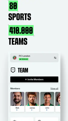 TeamPlus - Team Management screenshot 1