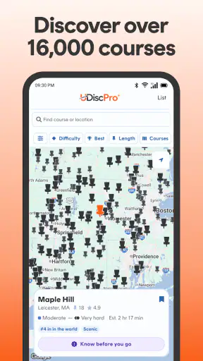 UDisc Disc Golf App screenshot 1