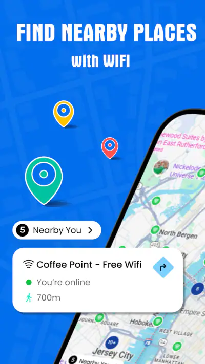 WiFinder: Wifi Location Map screenshot 1
