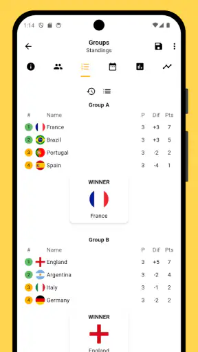 Winner - Tournament Maker App screenshot 4