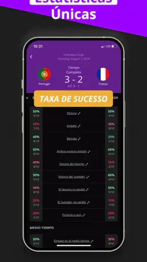 180Score Previsões de futebol screenshot 2